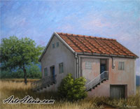 To extend photo of picture: Casita en el campo